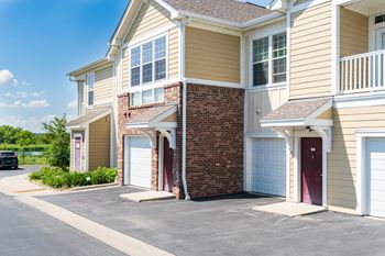 Personal garage and driveway